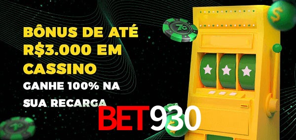 bet930 melhor bônus de depósito
